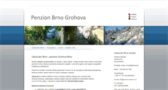 Desktop Screenshot of penzion-grohova.cz